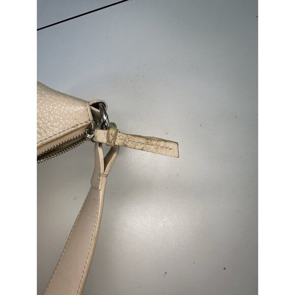 DOONEY & BOURKE DB Cream Canvas Leather Hobo Shoulder Bag Handbag Purse - Picture 6 of 10